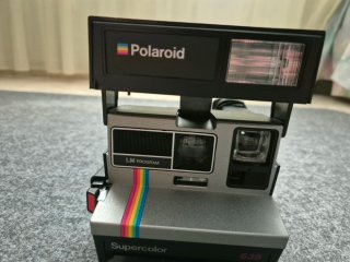 Cámara Polaroid Instantánea Negra