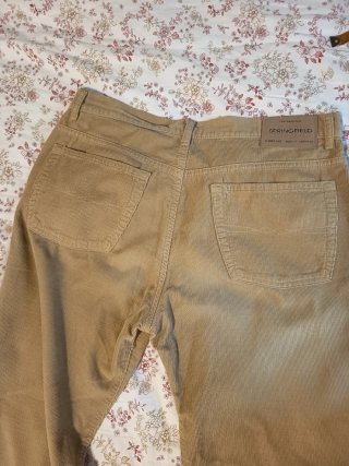 Pantalón Springfield Beige Corduroy
