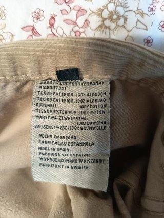 Pantalón Springfield Beige Corduroy