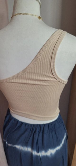 Top Shein Beige Talla S