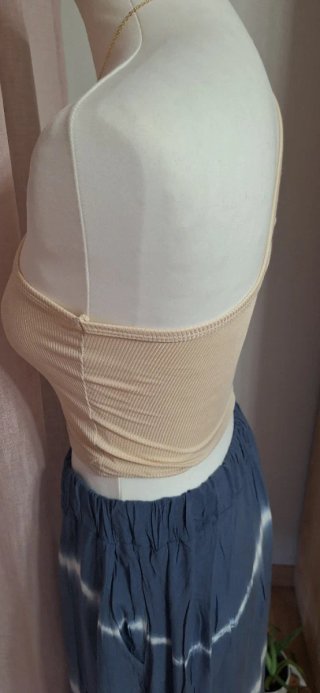 Top Shein Beige Talla S