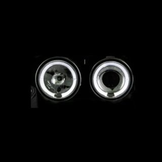 Faros delanteros Angel Eyes Cromados para BMW Seri