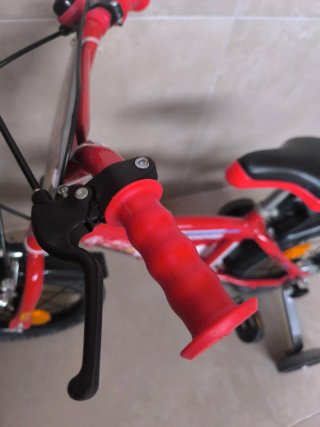 Bicicleta Cars con ruedines