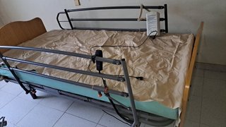 Cama articulada eléctrica con mando y colchón