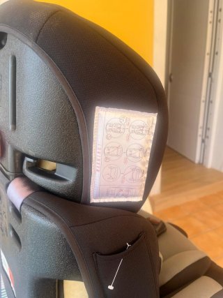 Silla de coche Piku gris