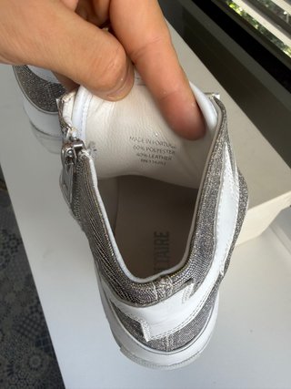 Zadig & Voltaire T.41 Piel y Tejido Reflectante (7