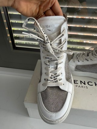 Zadig & Voltaire T.41 Piel y Tejido Reflectante (7