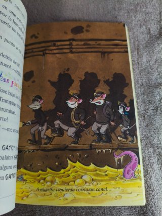 Libro de Gerónimo Stilton El Fantasma Del Metro
