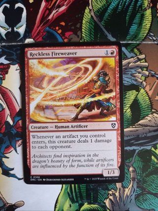 Carta Magic Reckless Fireweaver