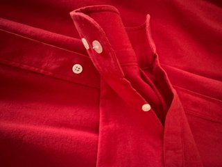 Camisa hombre Polo Ralph Lauren Roja 17 1/2