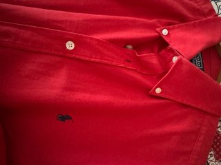 Camisa hombre Polo Ralph Lauren Roja 17 1/2