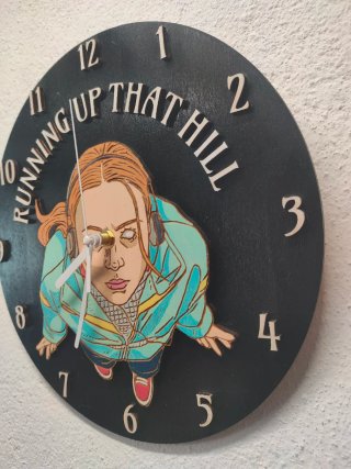 Orologio in legno Stranger Things Max