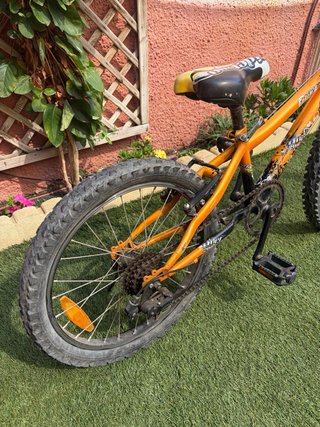 Bicicleta Infantil 20 Naranja