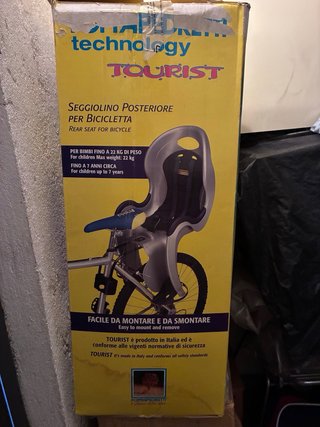Seggiolino Bici Foppapedretti Tourist