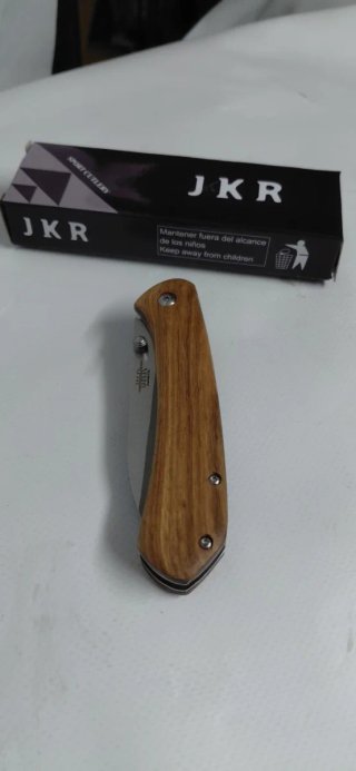Navaja de trabajo madera de cebrano