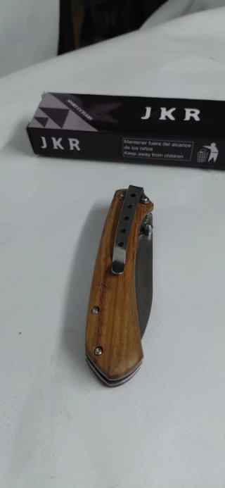 Navaja de trabajo madera de cebrano