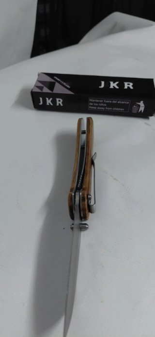 Navaja de trabajo madera de cebrano