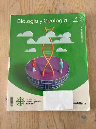 Biología y Geología Andalucía. 4o ESO