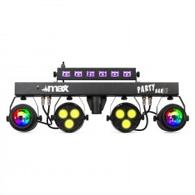PartyBar10 Kit 2x Jelly Moon, 2xPAR y UV/Strobo