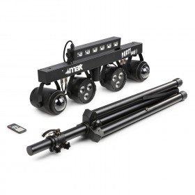 PartyBar10 Kit 2x Jelly Moon, 2xPAR y UV/Strobo