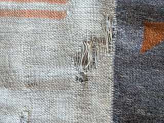 Tappeto Kilim Etnico Boho Beige Multicolor