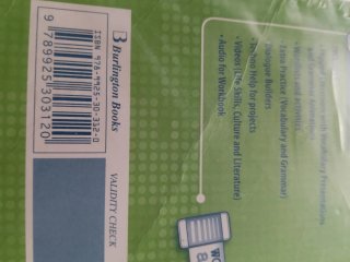 Libro inglés+ cuadernillo 1°eso