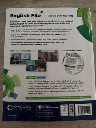 English File 5th Edition B1. Student's Book and...
