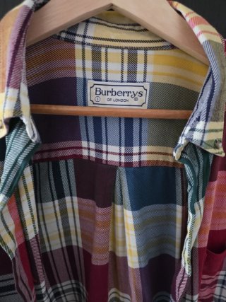 Camisa Burberry Vintage Multicolor