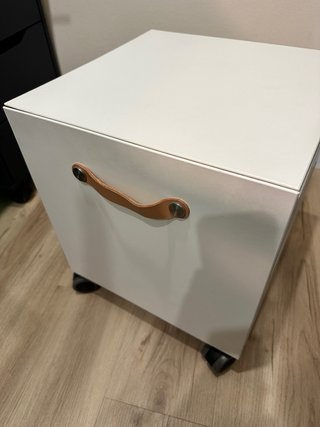 Cajonera Eket Ikea Blanca con Ruedas