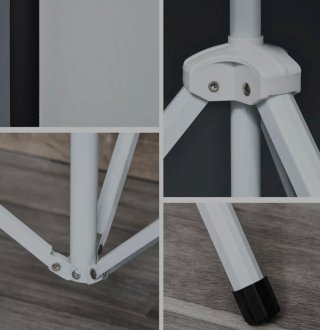 Pantalla Proyector 84” Full HD 4K Trípode