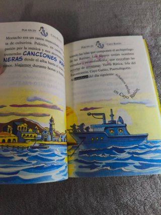 Libro de Geronimo Stilton El Misterio Del Tesoro