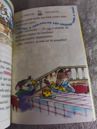 Libro de Geronimo Stilton El Misterio Del Tesoro