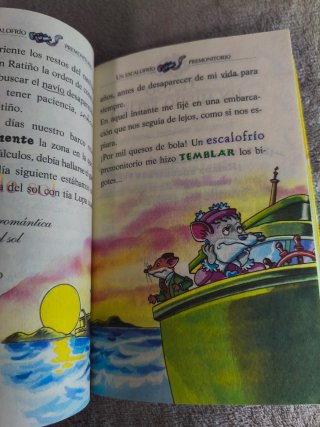 Libro de Geronimo Stilton El Misterio Del Tesoro