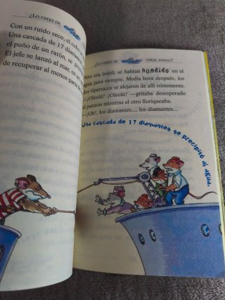 Libro de Geronimo Stilton El Misterio Del Tesoro