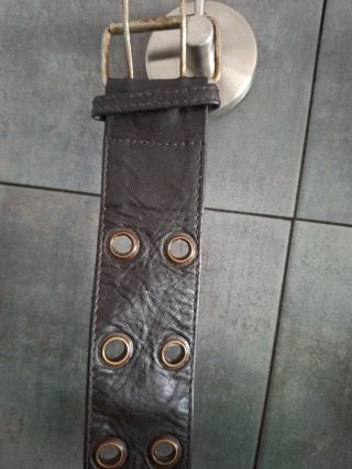 Riñonera de cuero vintage con bolsillos