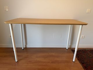 Mesa de escritorio elevable manual