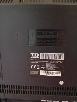 TV TD Systems 32” HD K32DLM10H con mando