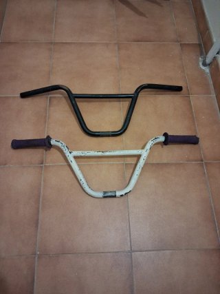 Manillar BMX Negro y Blanco