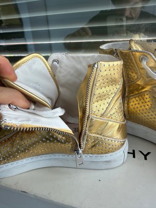 Zadig & Voltaire Piel Oro Microperf T.41 (7)