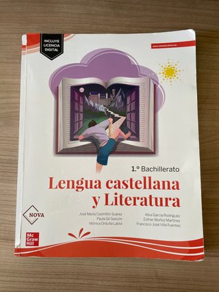 Lengua castellana y Literatura 1.º Bachillerato...