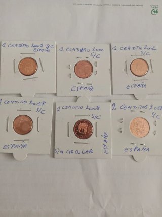 S/C .14 Monedas Euro España 1999 y más.