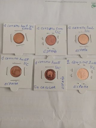 S/C .14 Monedas Euro España 1999 y más.