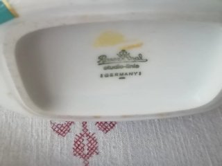 Vaso porcellana Rosenthal fiori