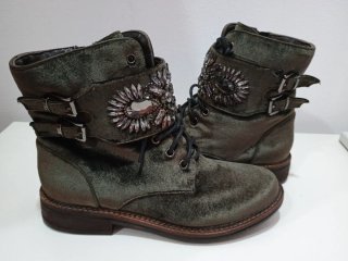 Botas Alma en Pena Talla 39 Verde