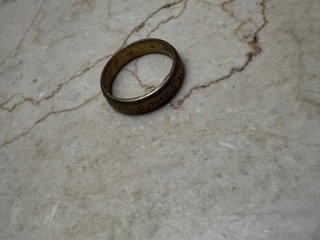 Anillo El Señor De Los Anillos Grabado