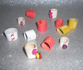 Anillos de cuero vacuno hechos a mano