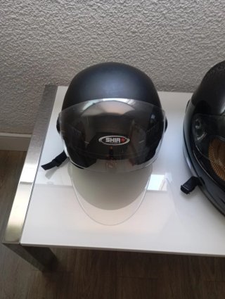 3 Cascos Moto Integrales y Abiertos