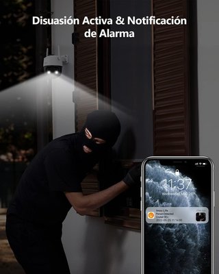 Imou 2K Cámara vigilancia exterior 360° color
