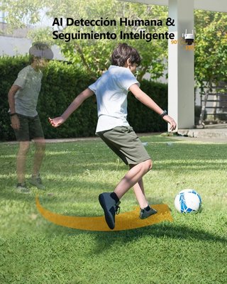 Imou 2K Cámara vigilancia exterior 360° color