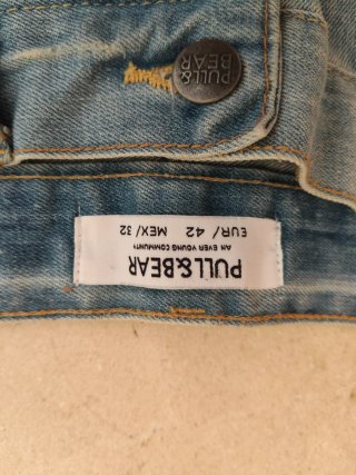 Bermudas vaqueras Pull&Bear talla 42/32